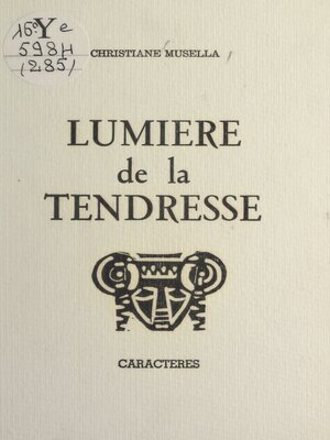 cover image of Lumière de la tendresse